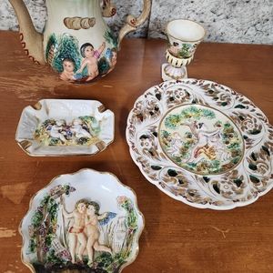 Vintage CAPODIMONTE ITALY LOT